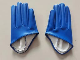 Fashion Sexy Female Night Club Pole Dancing Leather Gloves Women Gothic Punk Rock Show Half Palm Full Finger Fitness Gloves L63