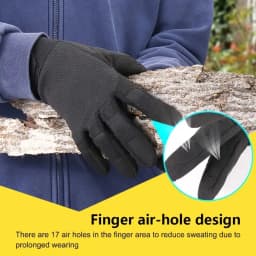 Men's Tactical Full Finger Gloves Touch Screen Compatible Breathable for Paintball Hiking Combat Sport Hunting Bicycle Work Gear