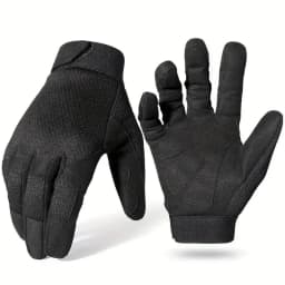 Men's Tactical Full Finger Gloves Touch Screen Compatible Breathable for Paintball Hiking Combat Sport Hunting Bicycle Work Gear