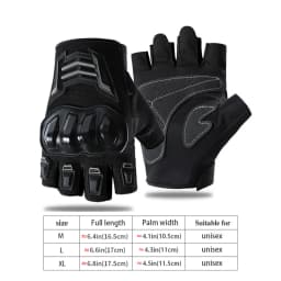 Tactical Gloves Touch Screen Hard Shell Outdoor Hunting Airsoft Combat Shooting Hiking Cycling Sports PU Leather Anti-skid Gear