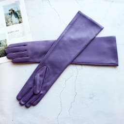 Long Leather Gloves Female Color Sheepskin Cloves Thin Section Over Elbow Long Velvet Lining Winter Warm Arm Set Free Shipping