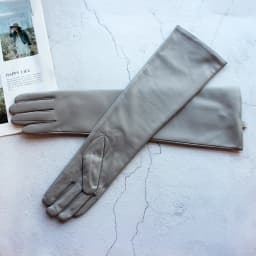 Long Leather Gloves Female Color Sheepskin Cloves Thin Section Over Elbow Long Velvet Lining Winter Warm Arm Set Free Shipping