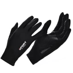 Summer Ice Silk Touchscreen Anti Slip Gloves Outdoor Fishing Waterproof Sunscreen Gloves Bicycle Gloves