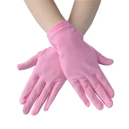 Woman Gloves for Summer Satin Sunscreen Female Thin Solid Color Ceremonial Performance Dance Breathable Driving Gloves