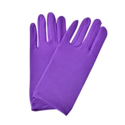 Woman Gloves for Summer Satin Sunscreen Female Thin Solid Color Ceremonial Performance Dance Breathable Driving Gloves