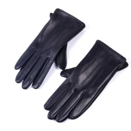 Women's Ladies 100% Real Leather Sheep Skin Elegant Winter Warm Thick Lining White Pink Colorful Cute Outdoor Short Gloves