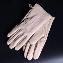 Women's Ladies 100% Real Leather Sheep Skin Elegant Winter Warm Thick Lining White Pink Colorful Cute Outdoor Short Gloves