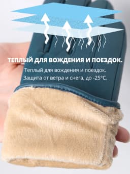 Classic Pleated Leather Gloves Women Color Real Leather Gloves Women Sheepskin Genuine Leather Winter Gloves Women-2081