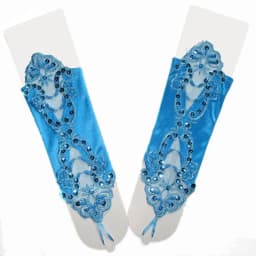 Fashion Sexy Women Female Short Half Finger Satin Seam Pearl Gloves Fashion Sexy Lady Retro Lace Driving Fingerless Gloves B96