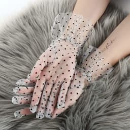 Fashion Sexy Lace Gloves Fishnet Gloves Women Lady Party Supplies Elegant Prom Dress Wedding Bride Summer Women Gloves