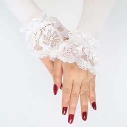Women Long Elastic Arm Sleeve Fingerless Driving Gloves Sexy Lace Arm Cover Sun Protection Wrist Sleeve Comfort Soft Mittens