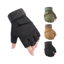 Outdoor Tactical Gloves Sport Gloves Half Finger Men Women Combat Shooting Hunting Fitness Fingerless Gloves