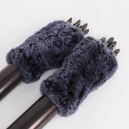 New Style Fashion 100% Genuine Rex Rabbit Fur Lady Gloves Women Winter Keep Warm Real Fur Glove Elastic Knit Outdoor Fur Mittens