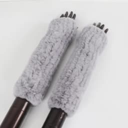 New Style Fashion 100% Genuine Rex Rabbit Fur Lady Gloves Women Winter Keep Warm Real Fur Glove Elastic Knit Outdoor Fur Mittens