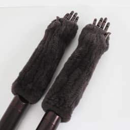 New Style Fashion 100% Genuine Rex Rabbit Fur Lady Gloves Women Winter Keep Warm Real Fur Glove Elastic Knit Outdoor Fur Mittens