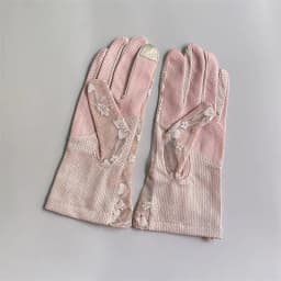Women Summer Thin Lace Ruffle Edge Short Sexy Sunscreen Breathable Anti-skid Touch Screen Cycling Driving UV Gloves