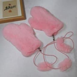 Hot Sale Natural Real Rex Rabbit Fur Gloves Good Elastic Women Winter Knitted Real Rabbit Fur Mittens Outdoor Genuine Fur Gloves