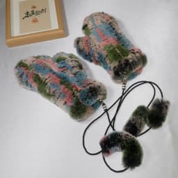 Hot Sale Natural Real Rex Rabbit Fur Gloves Good Elastic Women Winter Knitted Real Rabbit Fur Mittens Outdoor Genuine Fur Gloves