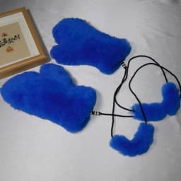 Hot Sale Natural Real Rex Rabbit Fur Gloves Good Elastic Women Winter Knitted Real Rabbit Fur Mittens Outdoor Genuine Fur Gloves