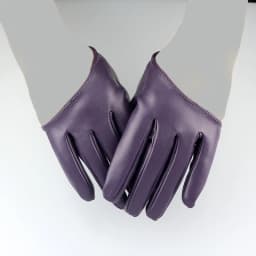 HOOLDW New Design Sexy Leather Gloves For Women Half Palm PU Leather Gloves Dancing Party Show Gloves Black Mittens Costume