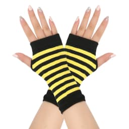 New Half Finger Sports Open Finger Gloves Knitted Short Men's And Women's Autumn/Winter Thin DIY Arm Cover