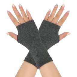 New Half Finger Sports Open Finger Gloves Knitted Short Men's And Women's Autumn/Winter Thin DIY Arm Cover