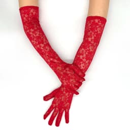 Fashion Elegant Women Sexy Lace Flowers Gloves Breathable Thin Cute Banquet Opera Masquerade Ball Stage Performance Cosplay