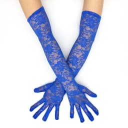 Fashion Elegant Women Sexy Lace Flowers Gloves Breathable Thin Cute Banquet Opera Masquerade Ball Stage Performance Cosplay