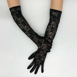 Fashion Elegant Women Sexy Lace Flowers Gloves Breathable Thin Cute Banquet Opera Masquerade Ball Stage Performance Cosplay