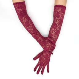Fashion Elegant Women Sexy Lace Flowers Gloves Breathable Thin Cute Banquet Opera Masquerade Ball Stage Performance Cosplay