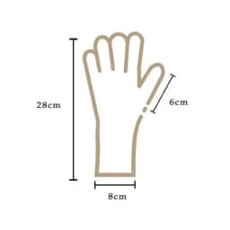 Striped Thermal Knitted Gloves Rabbit Fur Thickened Autumn Winter Warm Gloves Windproof Cold Resistant Knitted Gloves