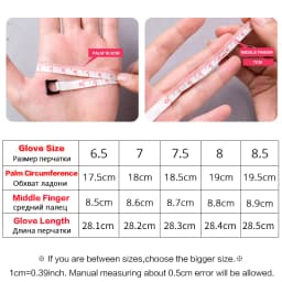Fashion winter warm touch gloves genuine leather 50% genuine suede 50% women's leather gloves color long women's gloves -2008
