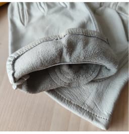 Men's Natural Cowskin Leather Non-slip Driving Gloves Male Genuine Leather White Sports Tactical Gloves R2079