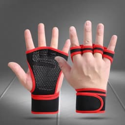 Fitness Men Women Gloves Gym Weightlifting Half Finger Wrist-Protecting Gloves Training Dumbbells Anti-Callus Anti Slip Gloves