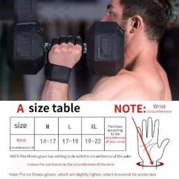 Fitness Men Women Gloves Gym Weightlifting Half Finger Wrist-Protecting Gloves Training Dumbbells Anti-Callus Anti Slip Gloves