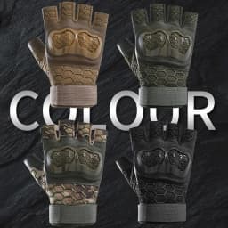 Outdoor Tactical Gloves Sport Half Finger Military Men Women Combat Shooting Hunting Fitness