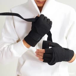 2024 Tactical Techwear Fingerless Gloves Men Sport Fitness Boxing Cycling Wrist Band Gloves Guantes Mujer