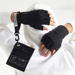 2024 Tactical Techwear Fingerless Gloves Men Sport Fitness Boxing Cycling Wrist Band Gloves Guantes Mujer