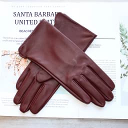 Summer Driving Sheepskin Gloves for Women Touch Screen Color Genuine Leather Fashionable and Simple Motorcycle Riding Gloves