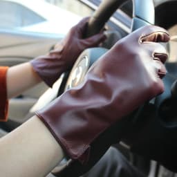 Summer Driving Sheepskin Gloves for Women Touch Screen Color Genuine Leather Fashionable and Simple Motorcycle Riding Gloves