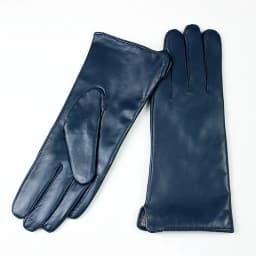 Color Sheepskin Leather Gloves Women's Straight Style Wool Lining Fall/Winter Warm Motorcycle Riding Car Driving Finger Gloves