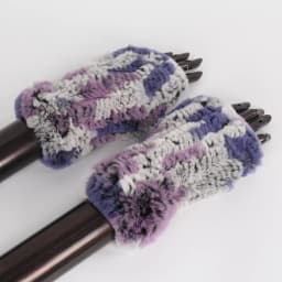 New Arrival Female Natural Rabbit Fur Gloves Knitted Warm Real Rex Rabbit Fur Mittens Women Winter Outdoor Rex Rabbit Fur Gloves