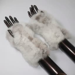 New Arrival Female Natural Rabbit Fur Gloves Knitted Warm Real Rex Rabbit Fur Mittens Women Winter Outdoor Rex Rabbit Fur Gloves