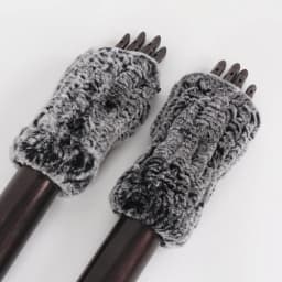 New Arrival Female Natural Rabbit Fur Gloves Knitted Warm Real Rex Rabbit Fur Mittens Women Winter Outdoor Rex Rabbit Fur Gloves
