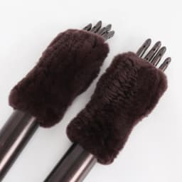 New Arrival Female Natural Rabbit Fur Gloves Knitted Warm Real Rex Rabbit Fur Mittens Women Winter Outdoor Rex Rabbit Fur Gloves