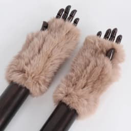 New Arrival Female Natural Rabbit Fur Gloves Knitted Warm Real Rex Rabbit Fur Mittens Women Winter Outdoor Rex Rabbit Fur Gloves