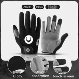 Shockproof Cycling Gloves Finger Sport Gloves Men Women Summer Gym Fitness MTB Road Bicycle Gloves