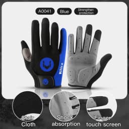 Shockproof Cycling Gloves Finger Sport Gloves Men Women Summer Gym Fitness MTB Road Bicycle Gloves