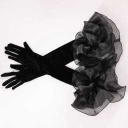Women Sexy Elegant Dinner Dress Short Gloves Driving Gloves Banquet Velvet Wedding Mittens Party Lace Long Gloves Bridal