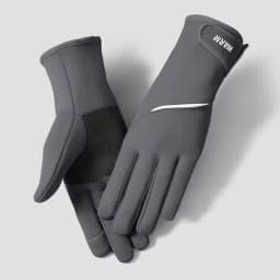Winter Women's Thermal Gloves Touchscreen Compatible Fleece Lined Full Finger Waterproof Hand Warmer Mitten for Bike Cycling